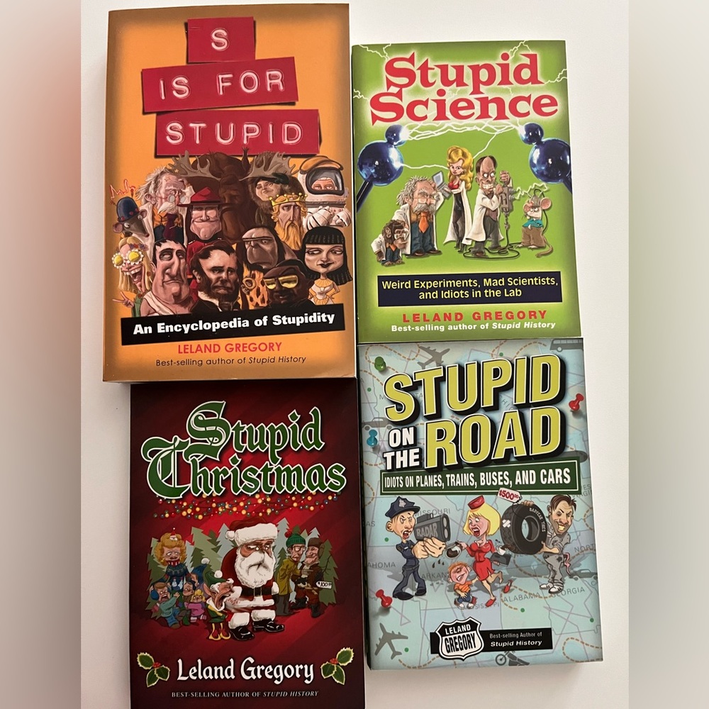 4 “Stupid” books
